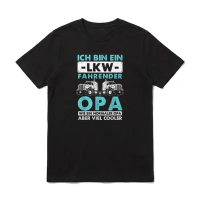 Ich Bin Stolzer LKW T-Shirt – Klassisches T-Shirt in Schwarz