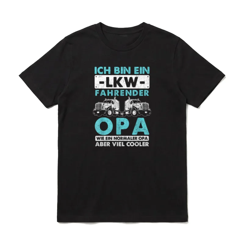 Ich Bin Stolzer LKW T-Shirt – Klassisches T-Shirt in Schwarz