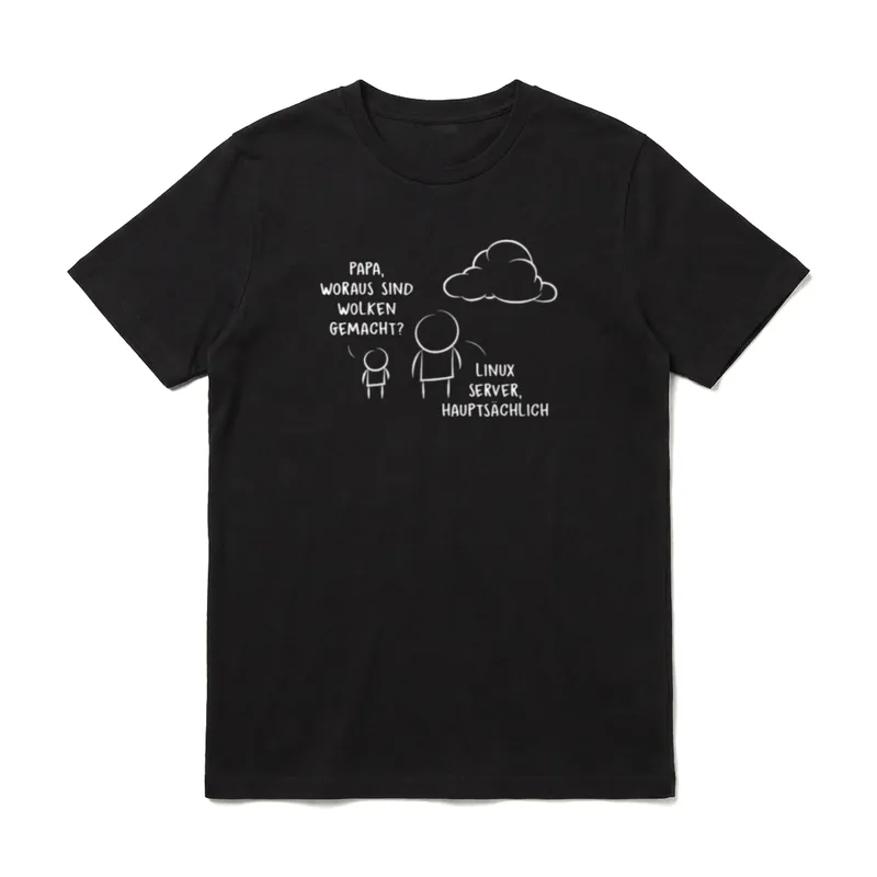 Informatiker Cloud Computing Programmierer T-Shirt – Klassisches T-Shirt in Schwarz