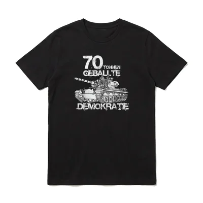 Panzer T Soldaten T T-Shirt – Klassisches T-Shirt in Schwarz