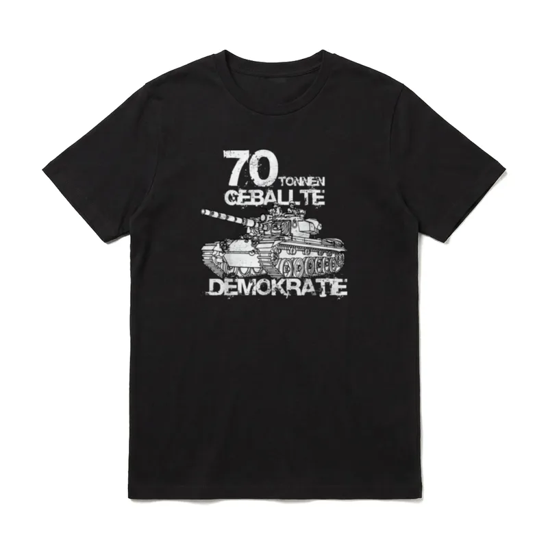 Panzer T Soldaten T T-Shirt – Klassisches T-Shirt in Schwarz