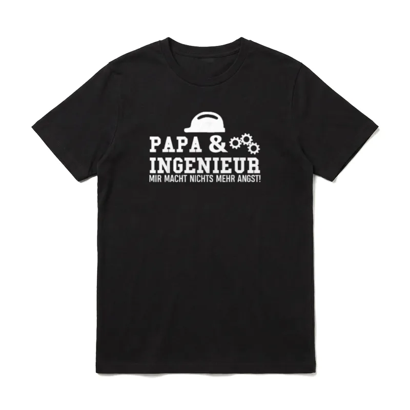 Engineer Spruch Maschinenbau Lustiges T-Shirt – Klassisches T-Shirt in Schwarz
