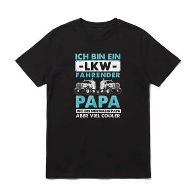 Ich Bin Stolzer LKW Fahrer T-Shirt – Klassisches T-Shirt in Schwarz