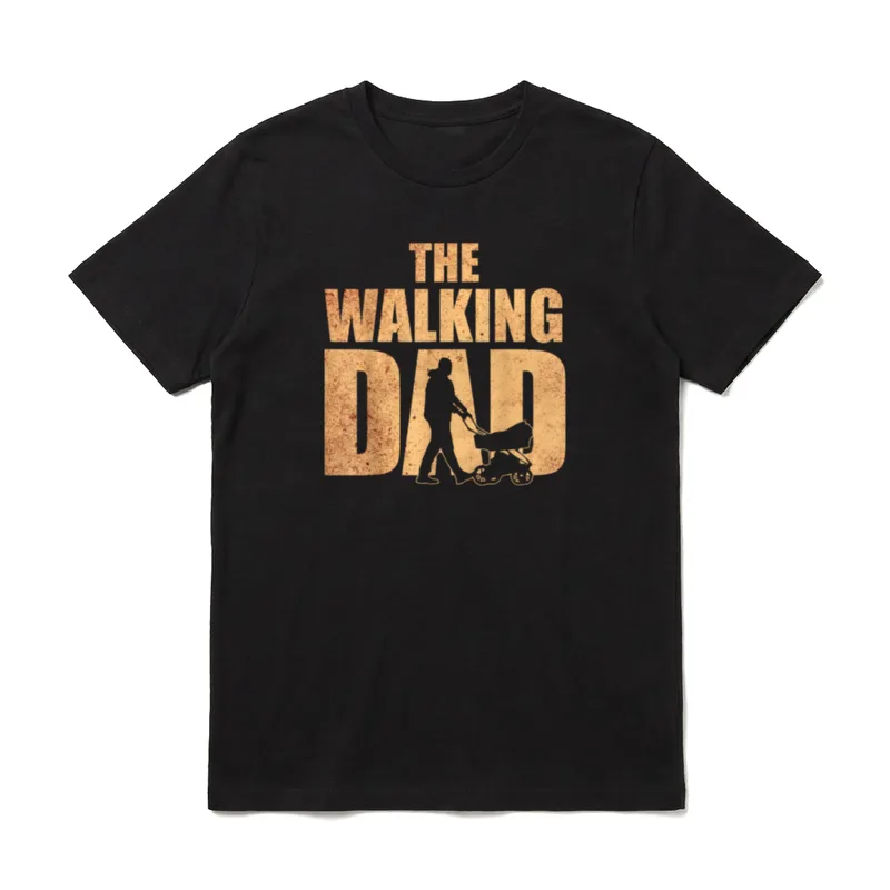 The Walking Dad T-Shirt – Klassisches T-Shirt in Schwarz