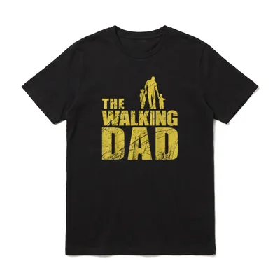The Walking Dad Vatertag T-Shirt – Klassisches T-Shirt in Schwarz
