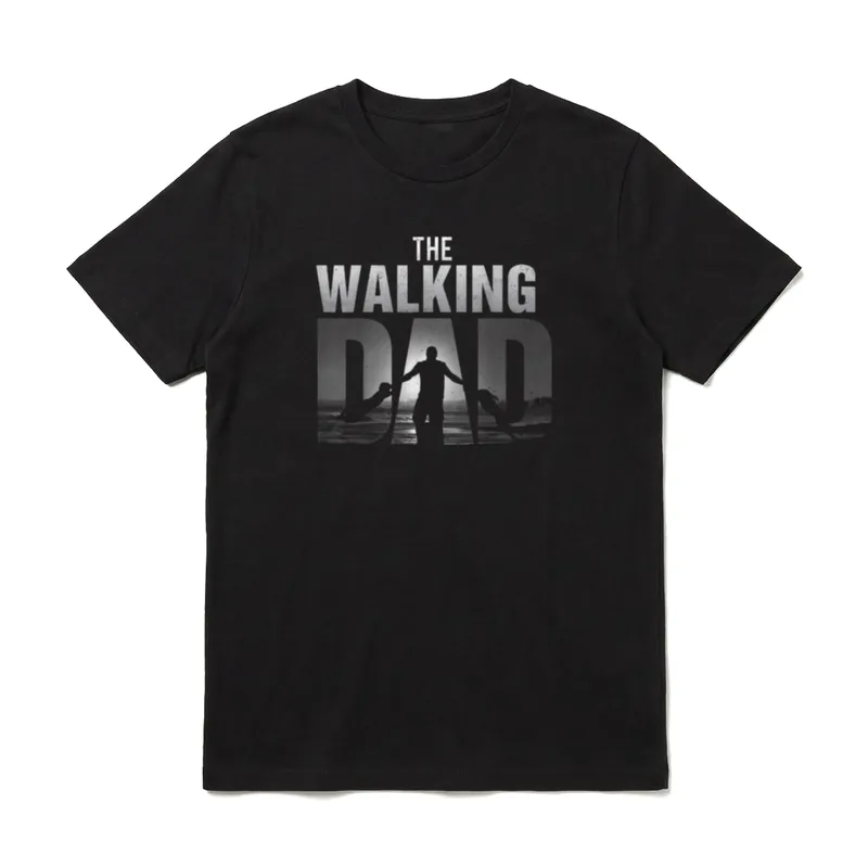 The Walking Dad 2 Werdender Papa T-Shirt – Klassisches T-Shirt in Schwarz