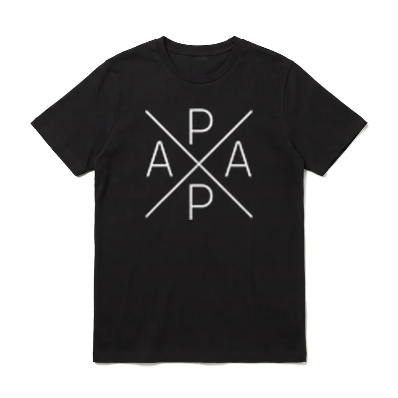 PAPA-Kreuz zum Papa befördert T-Shirt – Klassisches T-Shirt in Schwarz