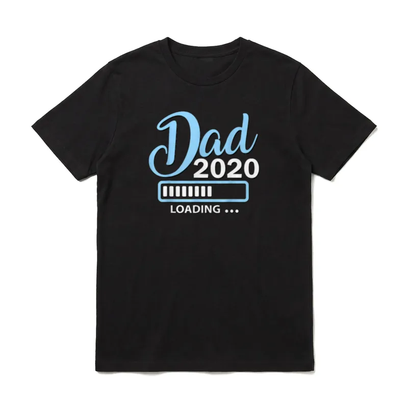 Dad Est 2020 T T-Shirt – Klassisches T-Shirt in Schwarz