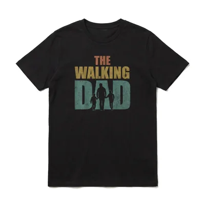 The Walking Dad 2 T-Shirt – Klassisches T-Shirt in Schwarz