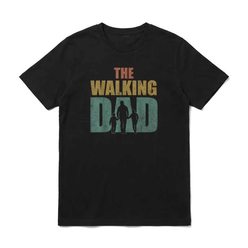 The Walking Dad 2 T-Shirt – Klassisches T-Shirt in Schwarz