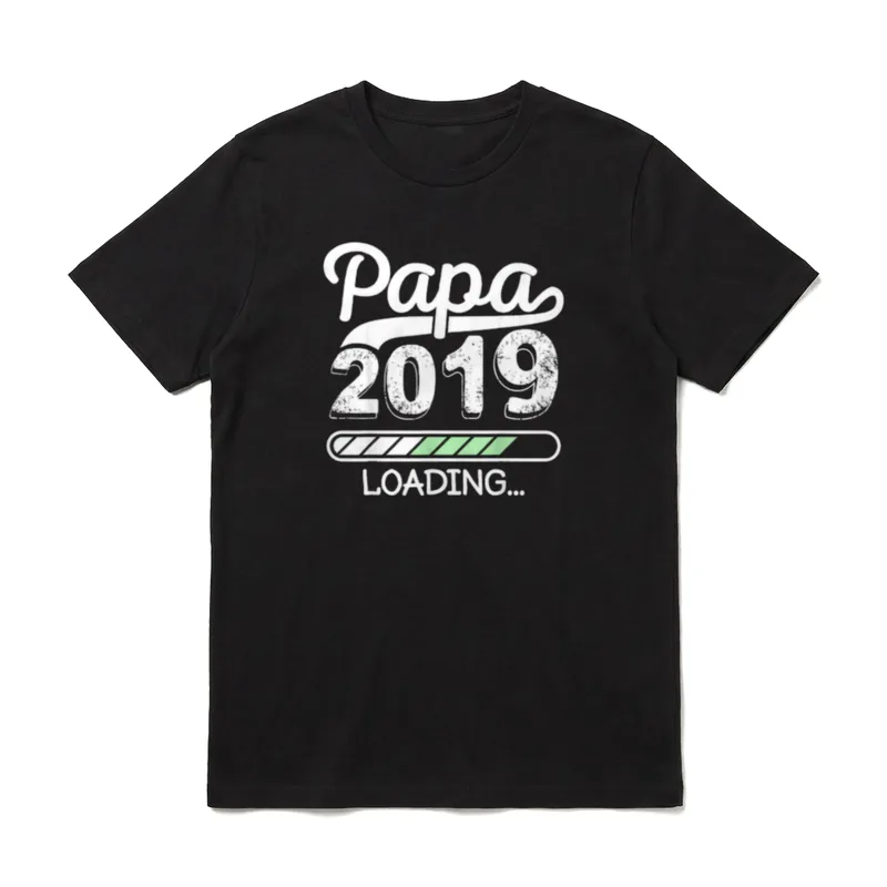 Vater Loading 2019 Werdender T-Shirt – Klassisches T-Shirt in Schwarz