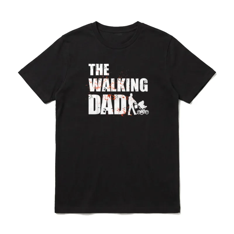 The Walking Dad Werdender T-Shirt – Klassisches T-Shirt in Schwarz