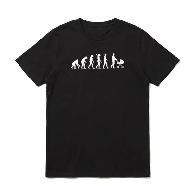 Evolution Papa werdender Vater T-Shirt – Klassisches T-Shirt in Schwarz