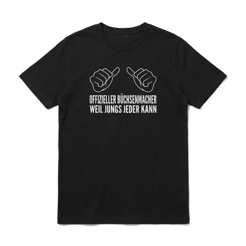 Büchsenmacher werdender Papa Vater T-Shirt – Klassisches T-Shirt in Schwarz