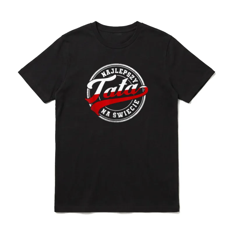 Papa Tata Geburtstag Polen T-Shirt – Klassisches T-Shirt in Schwarz