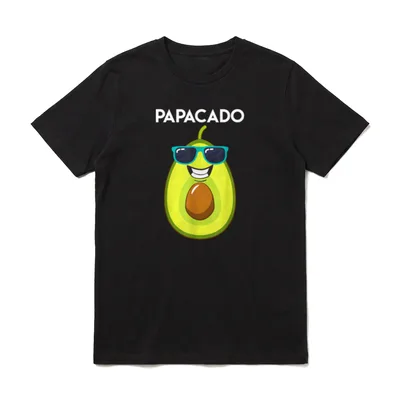 Cooler Dad Papacado 2026 T-Shirt – Klassisches T-Shirt in Schwarz