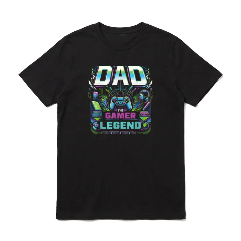 Vater zum Vatertag DAD T-Shirt – Klassisches T-Shirt in Schwarz