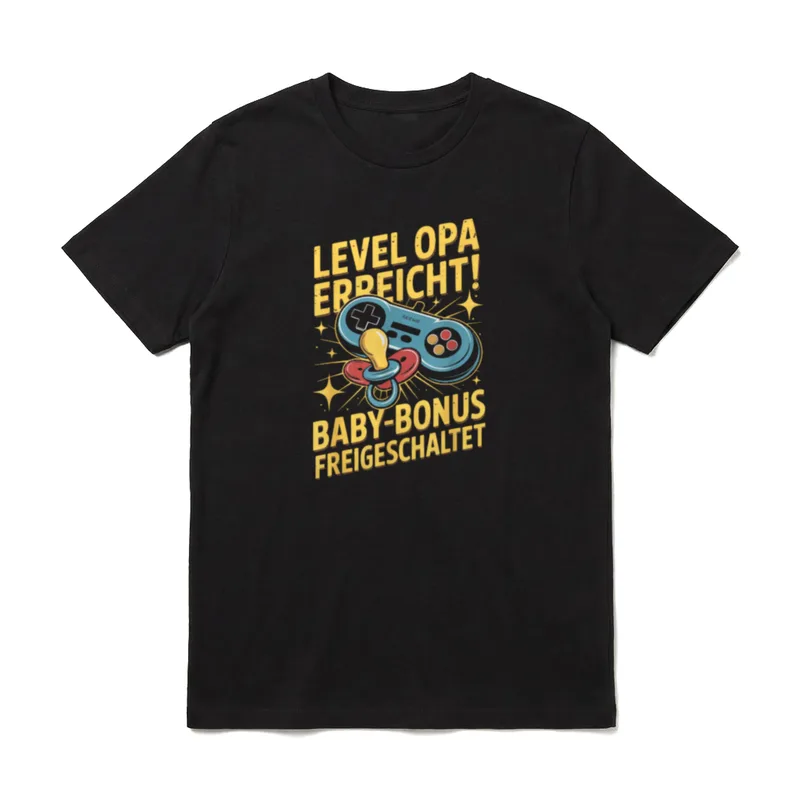 Opa 2026 Loading Ich T-Shirt – Klassisches T-Shirt in Schwarz