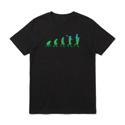 Werdender Vater lustiges Evolution T-Shirt – Klassisches T-Shirt in Schwarz