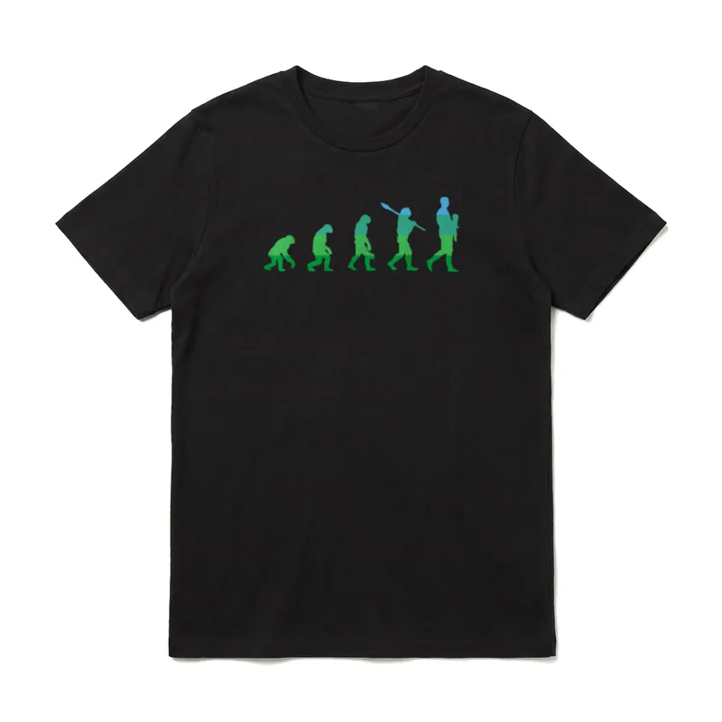 Werdender Vater lustiges Evolution T-Shirt – Klassisches T-Shirt in Schwarz