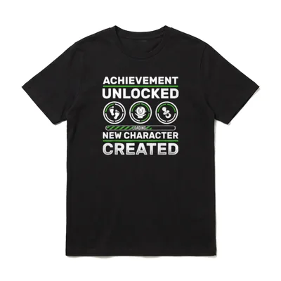 New Character Created Schwangerschaft T-Shirt – Klassisches T-Shirt in Schwarz