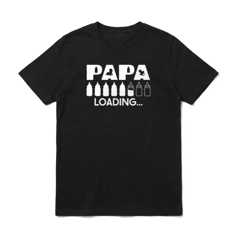 Schwangerschaft Verkünden Babyglück Papa T-Shirt – Klassisches T-Shirt in Schwarz