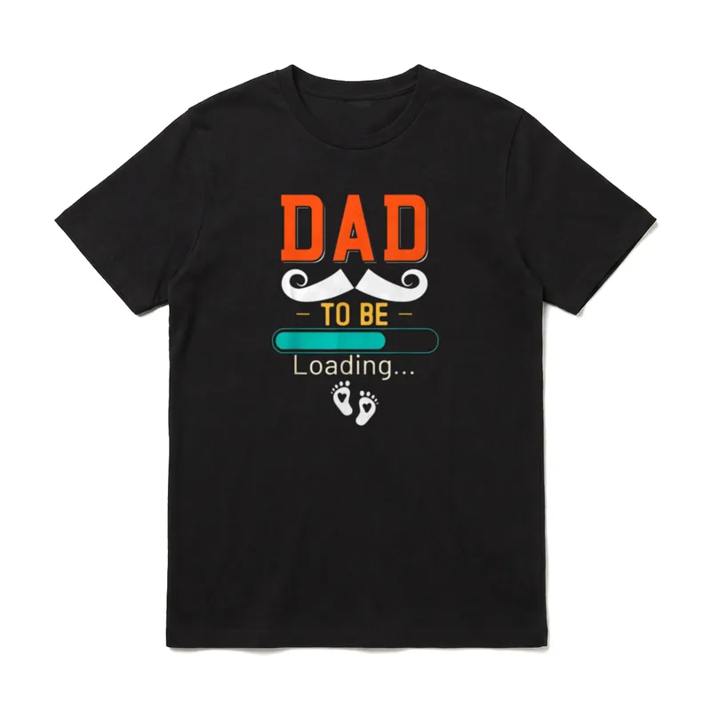 New Dad to Be T-Shirt – Klassisches T-Shirt in Schwarz