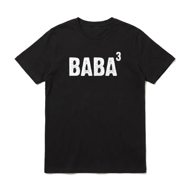Baba hoch drei Türkischer Papa T-Shirt – Klassisches T-Shirt in Schwarz