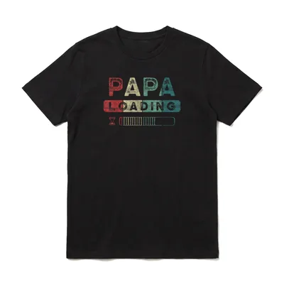 Werdender Papa Baby Ankündigung T-Shirt – Klassisches T-Shirt in Schwarz