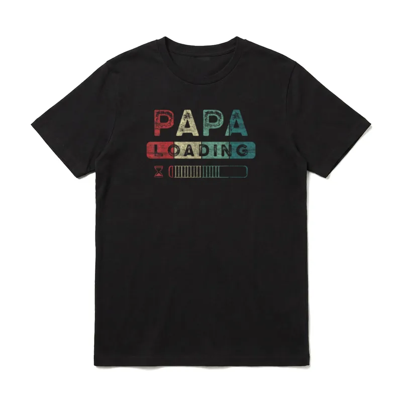 Werdender Papa Baby Ankündigung T-Shirt – Klassisches T-Shirt in Schwarz