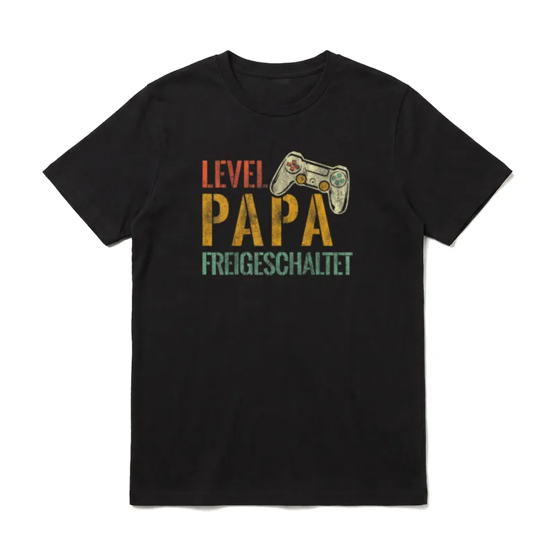 Werdender Papa Gamer Werdende T-Shirt – Klassisches T-Shirt in Schwarz