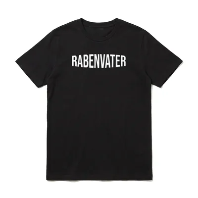Dad To Be cooler T-Shirt – Weißer Schriftzug Rabenvater auf dunklem Grund – Klassisches T-Shirt in Schwarz