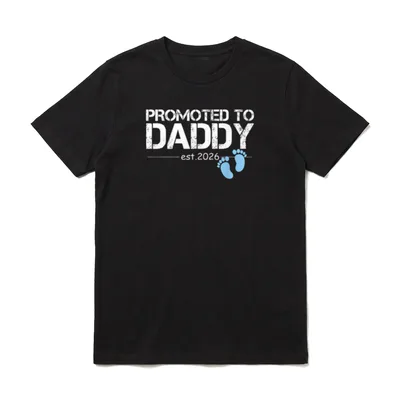 Zum Papa Est 2026 T-Shirt – Klassisches T-Shirt in Schwarz