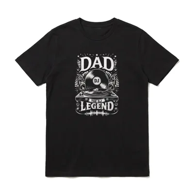 Vater zum Vatertag DAD Werdender Papa T-Shirt – Klassisches T-Shirt in Schwarz