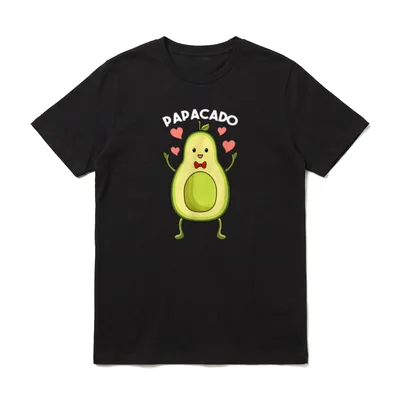 Papacado Schwangerschaft werdender Papa T-Shirt – Klassisches T-Shirt in Schwarz