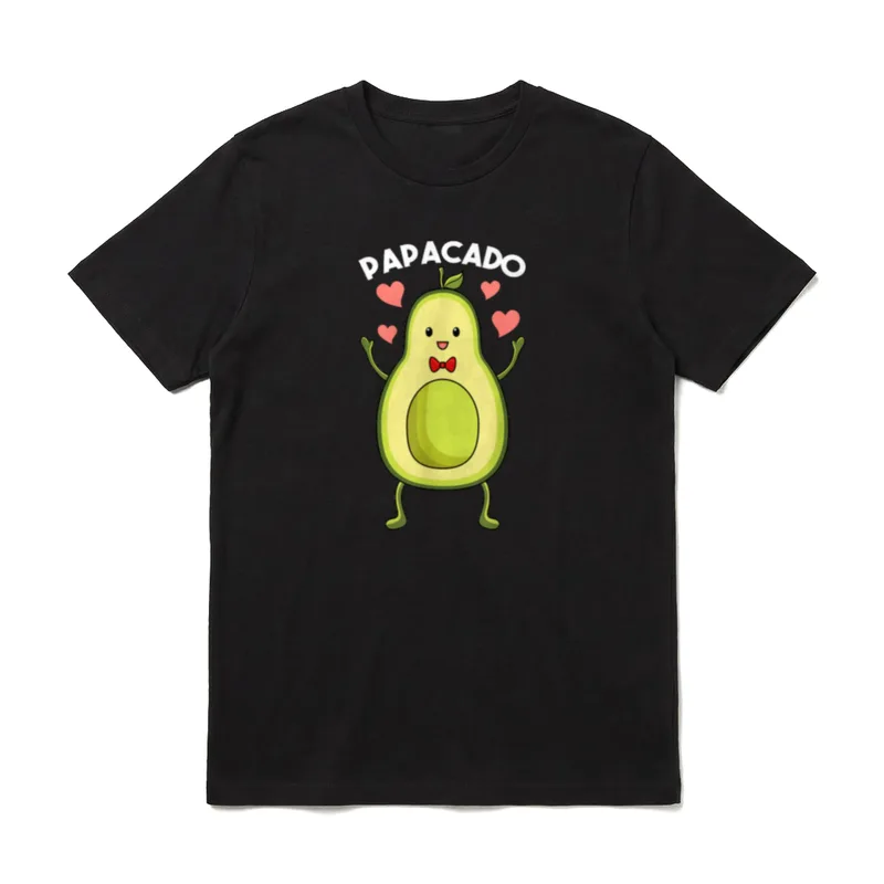 Papacado Schwangerschaft werdender Papa T-Shirt – Klassisches T-Shirt in Schwarz