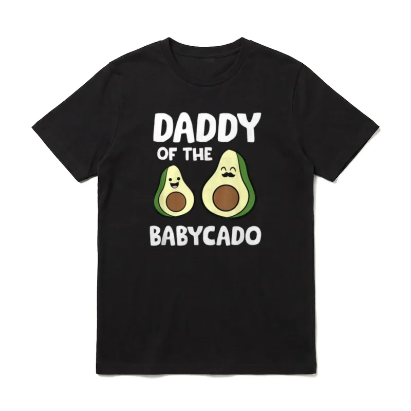 Avocado Baby Schwangerschaft Daddy T-Shirt – Klassisches T-Shirt in Schwarz
