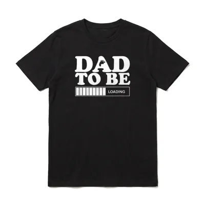 Pregnancy Announcement Gifts Dad T-Shirt – Klassisches T-Shirt in Schwarz