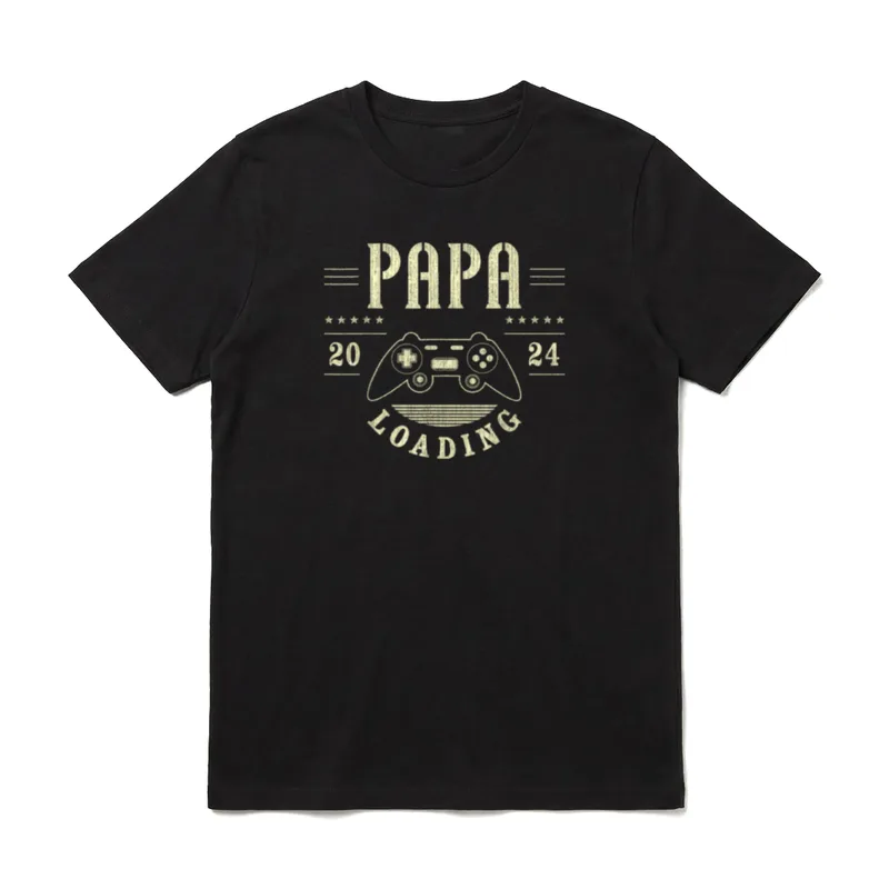 Zukünftiger Papa werdender Papa T-Shirt – Klassisches T-Shirt in Schwarz