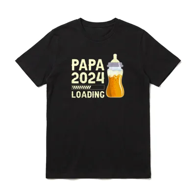 Werdender Papa Zukünftiger Papa T-Shirt – Klassisches T-Shirt in Schwarz