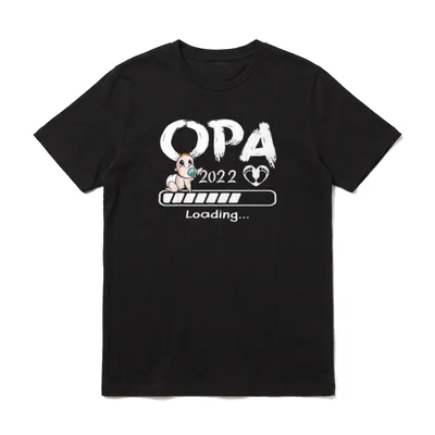 Opa Loading 2022 Schwangerschaft T-Shirt – Klassisches T-Shirt in Schwarz
