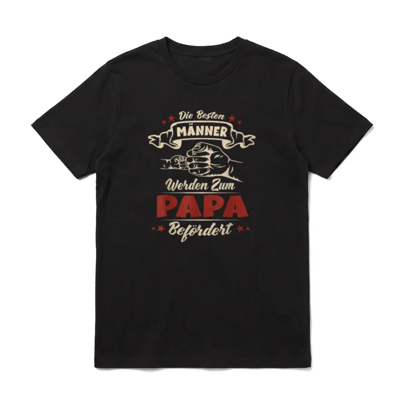 Die Besten Männer Werden T-Shirt – Klassisches T-Shirt in Schwarz