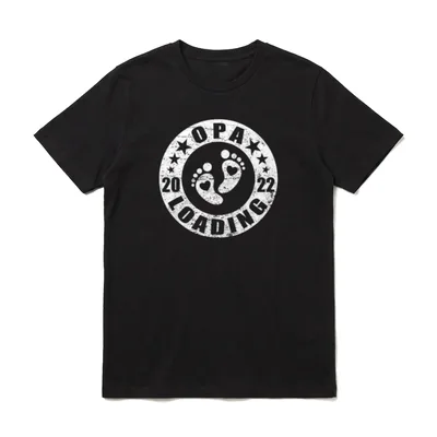 Werdende Opa für Opa T-Shirt – Klassisches T-Shirt in Schwarz