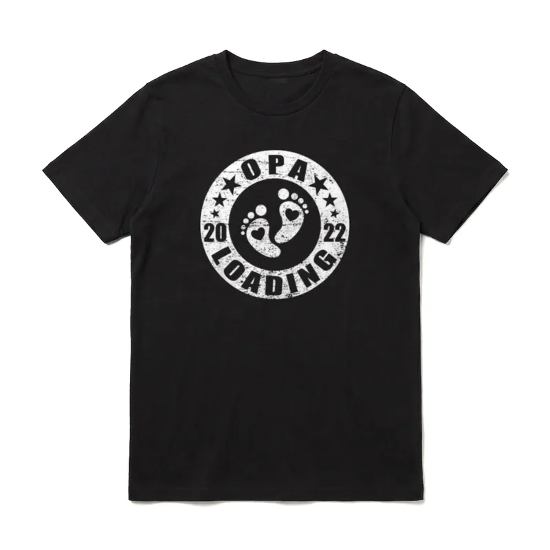 Werdende Opa für Opa T-Shirt – Klassisches T-Shirt in Schwarz