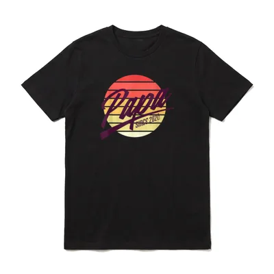 Papa since 2021 Baby T-Shirt – Klassisches T-Shirt in Schwarz