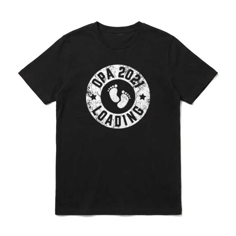 Opa 2021 Loading Werdender T-Shirt – Klassisches T-Shirt in Schwarz