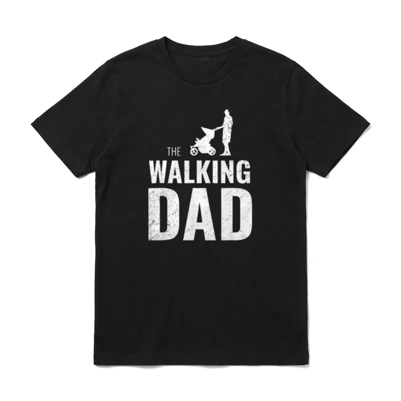 The Walking Dad Vatertag Werdender T-Shirt – Klassisches T-Shirt in Schwarz