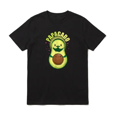 Papacado Schwangerschaft Werdender Vater T-Shirt – Klassisches T-Shirt in Schwarz