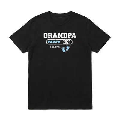 Opa 2021 loading lädt T-Shirt – Klassisches T-Shirt in Schwarz